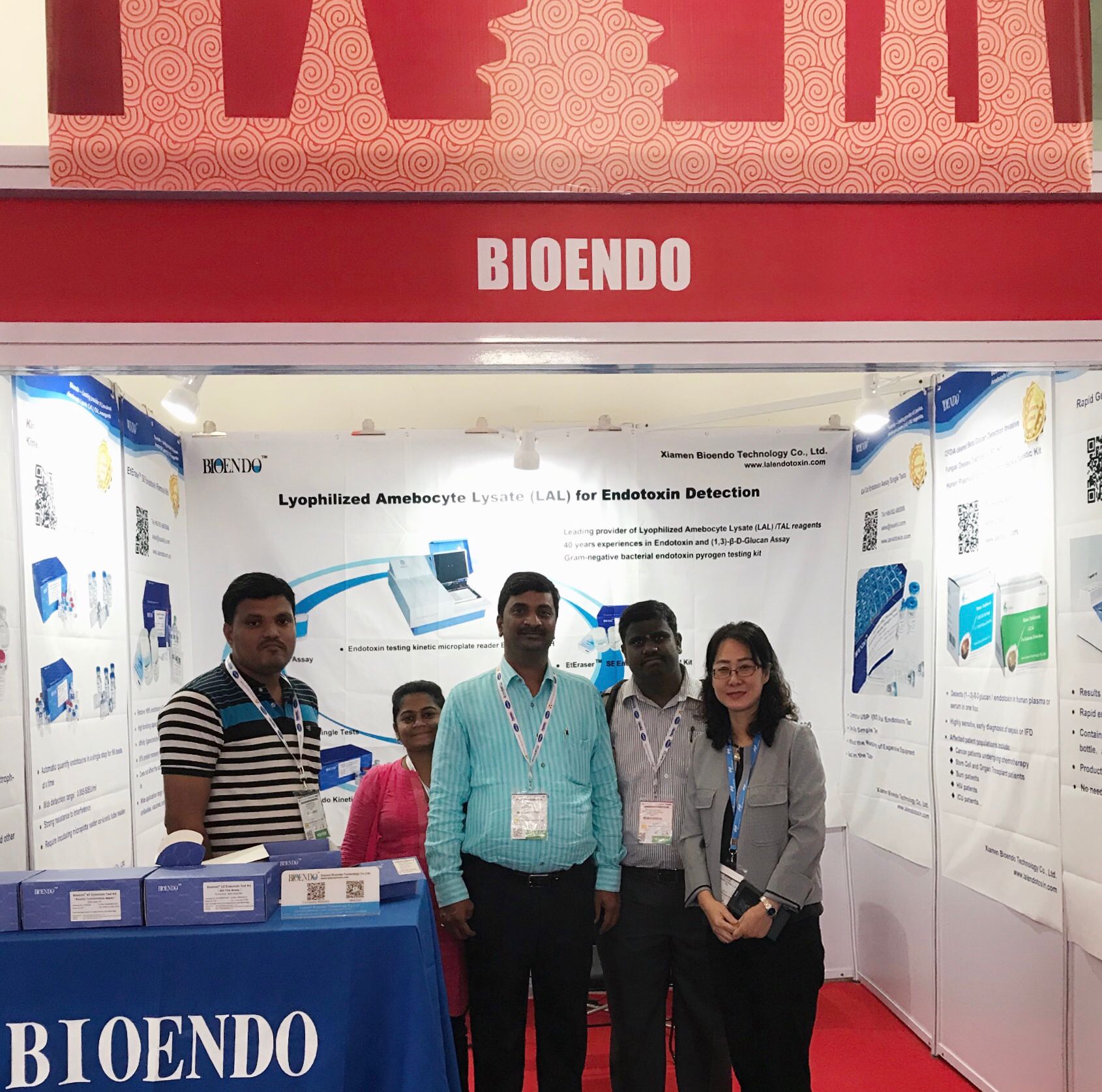 Bioendo បានចូលរួមក្នុងកម្មវិធី Analytica Anacon India & India Lab Expo
